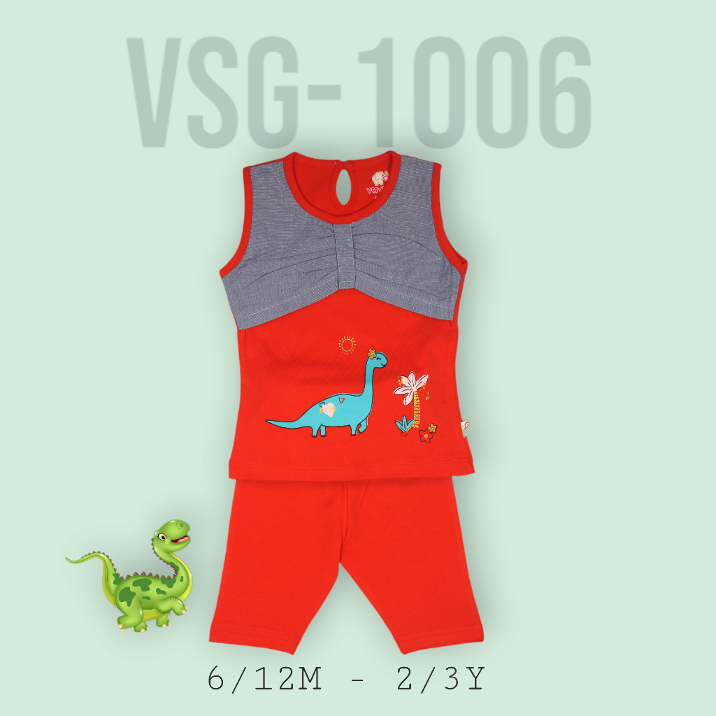 GIRLS TOP WITH 3/4 SET