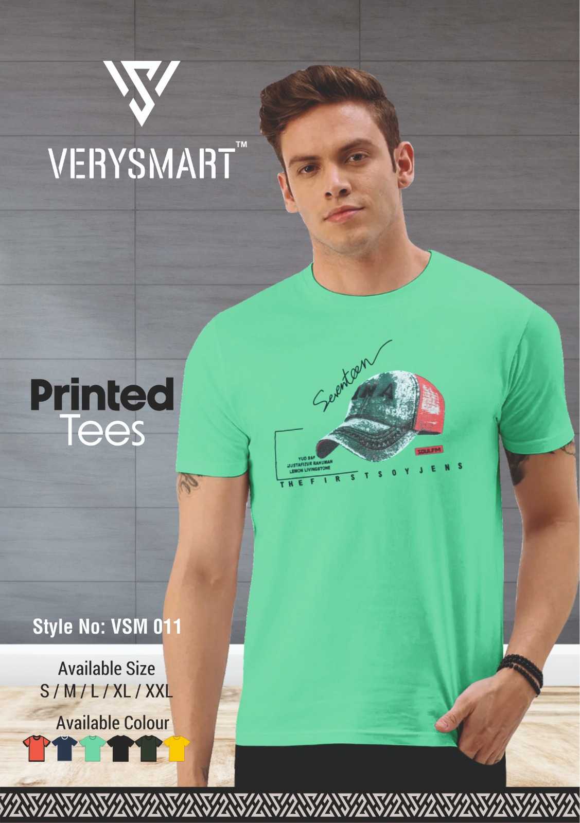MENS ROUND NECK WITH GRAPHIC PRINT - HS